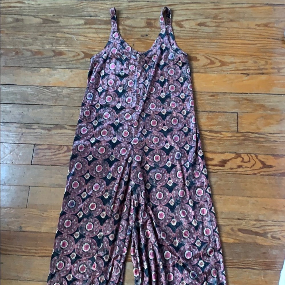 Natural Life Velvet Jumpsuit